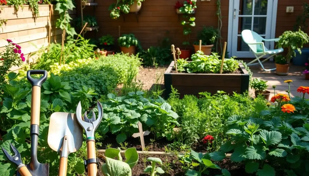 maximizing garden space