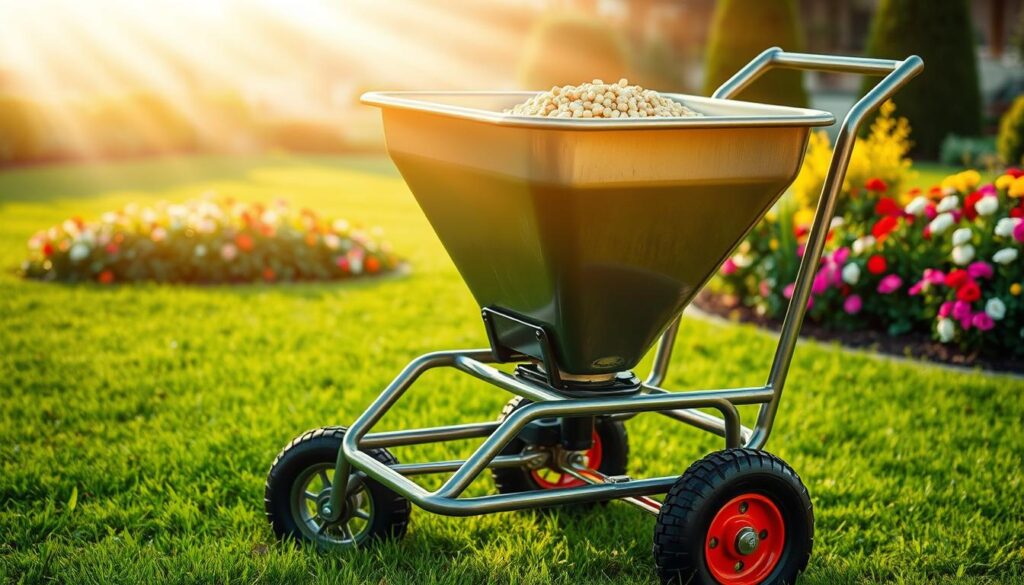 garden trolley for fertilizer