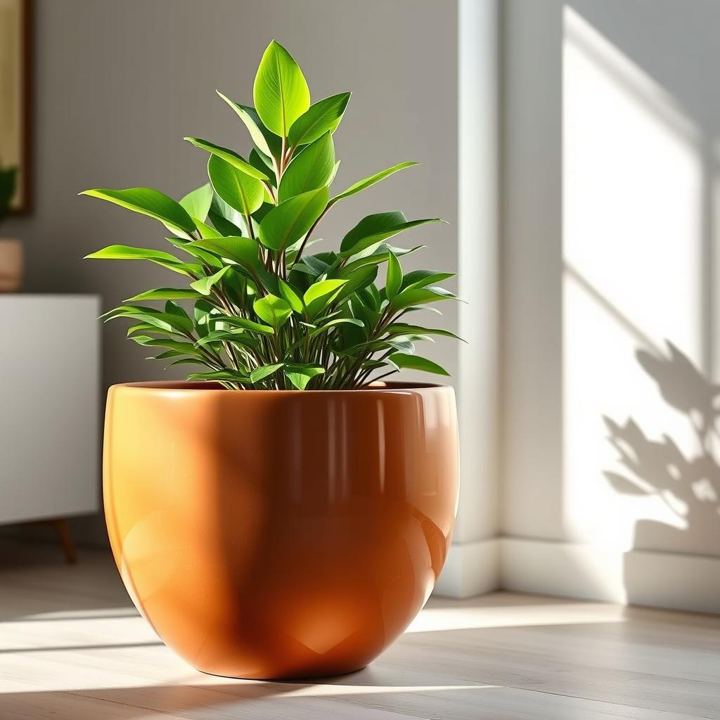 large indoor plant pots