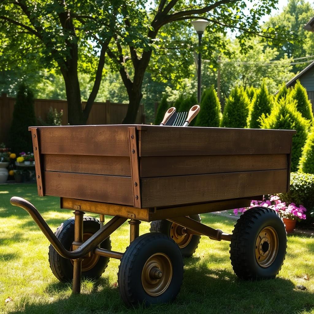 garden dump cart garden dump cart