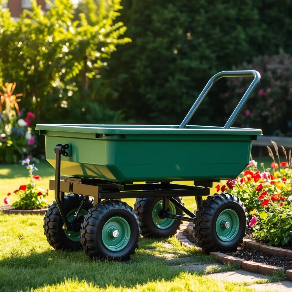 poly garden dump cart features poly garden dump cart features