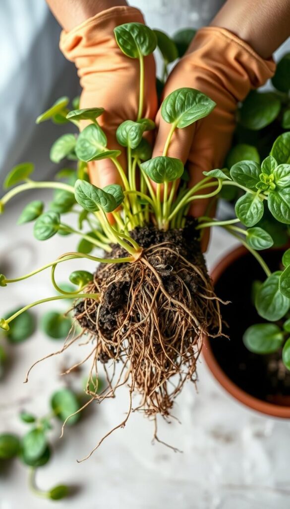 repotting houseplant roots repotting houseplant roots