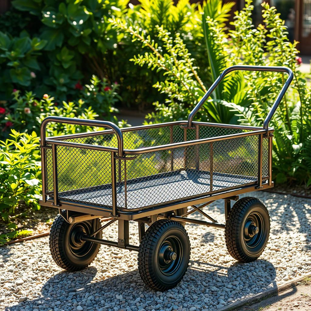 steel utility garden cart steel utility garden cart