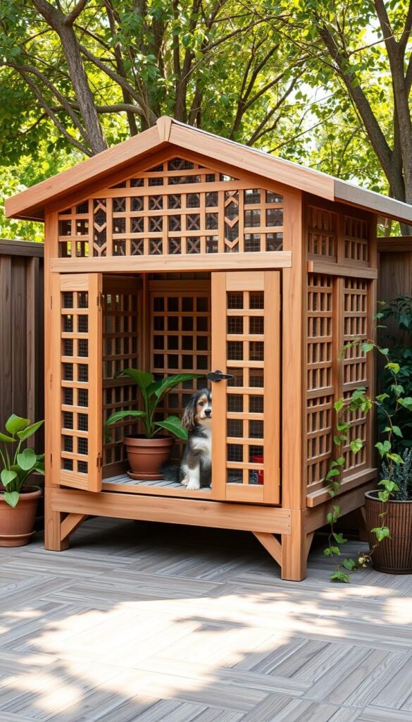 stylish wooden pet enclosure design stylish wooden pet enclosure design