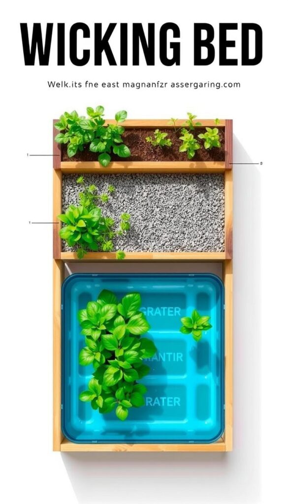 wicking bed layout design wicking bed layout design