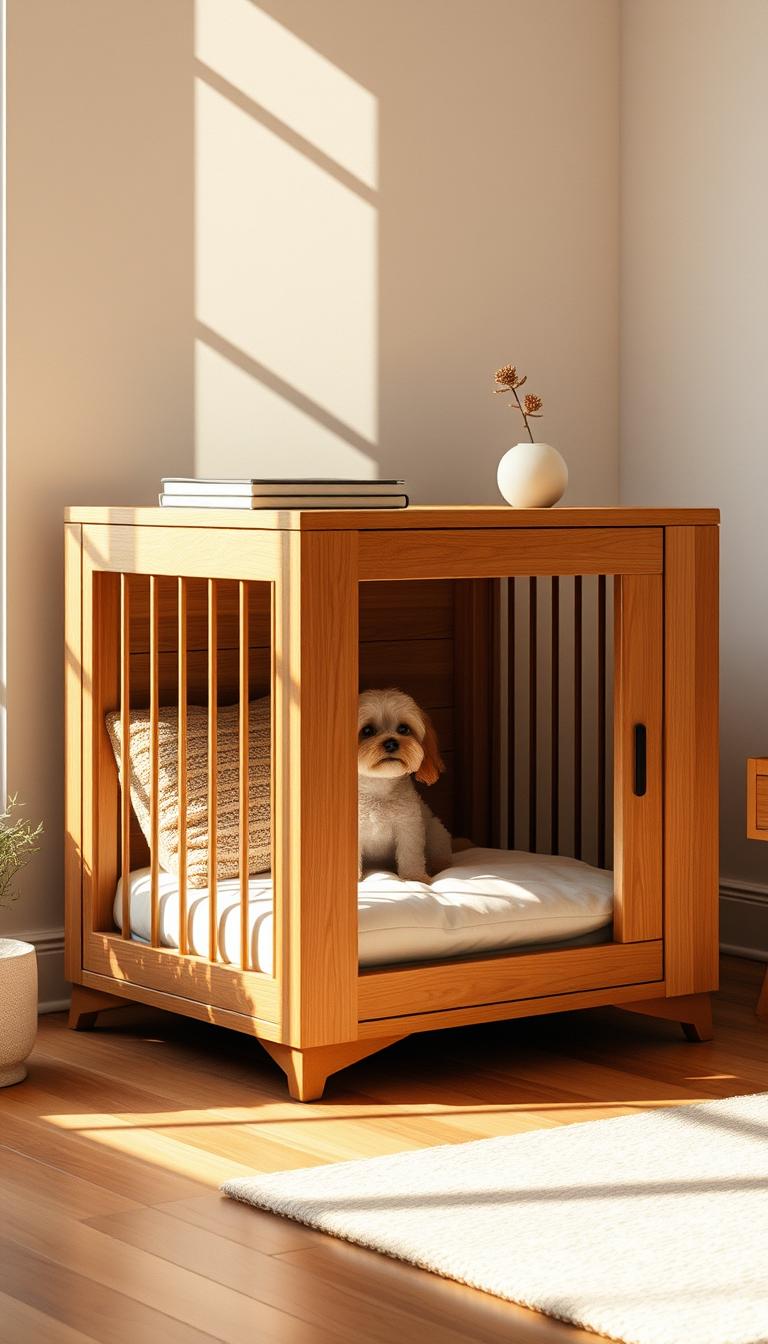 wooden dog crates